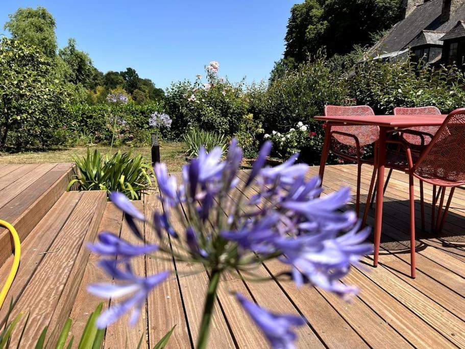 Superbe Appartement Avec Jardin Dinan Centre - Jerzual 외부 사진