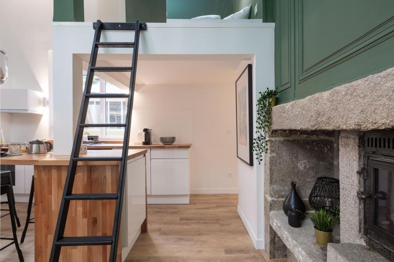 Superbe Appartement Avec Jardin Dinan Centre - Jerzual 외부 사진